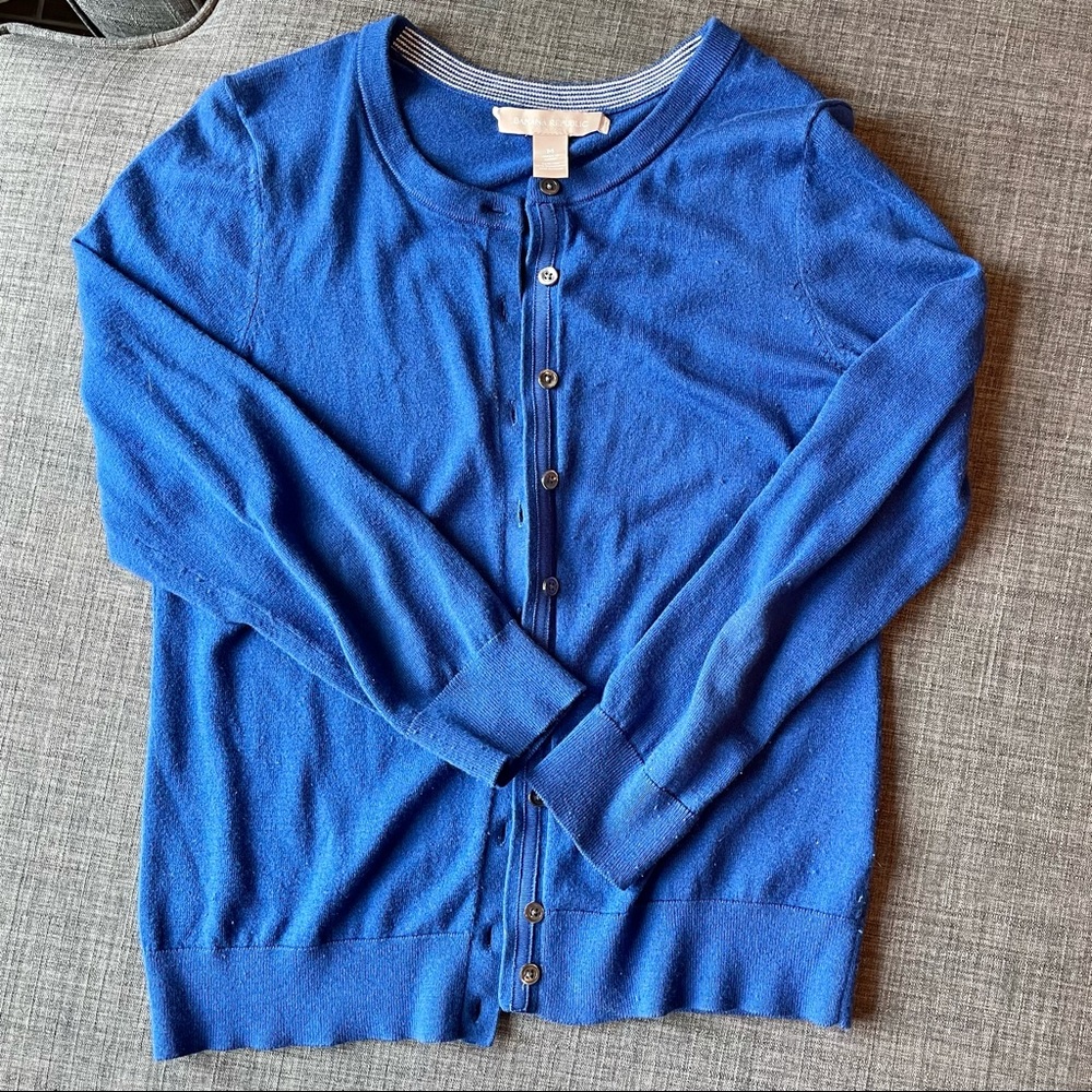 Royal blue cardigan